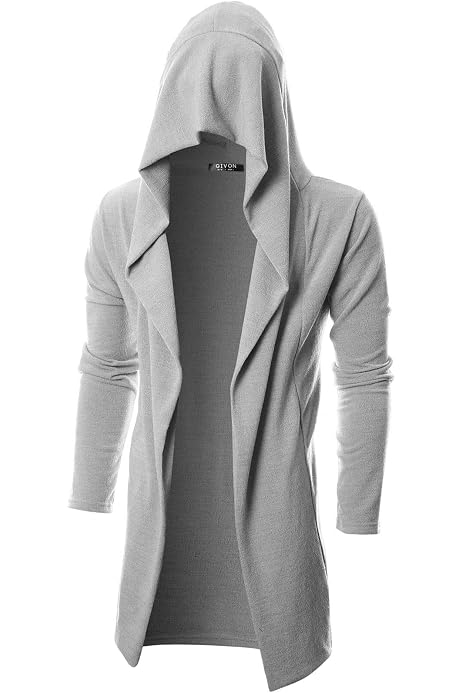 GIVON Mens Long Sleeve Draped 