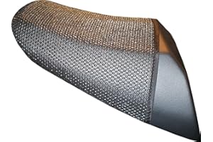 TRIBOSEAT Coprisella Passeggero Antiscivolo Nero Compatibile Con Suzuki GSF650 Bandit (2005-2012)