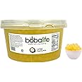 Bobalife Lychee Flavoured Popping Boba 40 Servings (1.6kg), Fruit Juice Filled Boba Pearls for Bubble Tea, Iced Drinks, Desserts, Cocktails & Slush | Low Fat, Gluten-Free & Vegan
