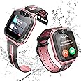 IMOO Watch Phone Z1, 4G Smart Watch for Kids with Real-Time HD Video & Phone Call, Smart Watch for Girls with Real-Time GPS Location, Smartwatch for Boys with IPX8 Water Resistance (Pink)