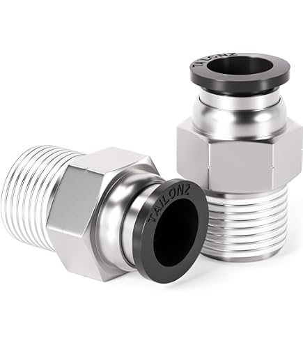 sourcing map Push to Connect tubo raccordo 6mm tubo a 1