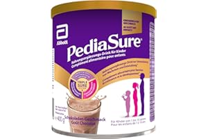 PediaSure 400g Chocolat - Un Complément Alimentaire pour Enfants (1 à 10 ans) - 24 Multivitamines et Minéraux Dont Vitamine C, Vitamine D, Magnésium et Zinc - Plus Protéines, Oméga 3 & 6
