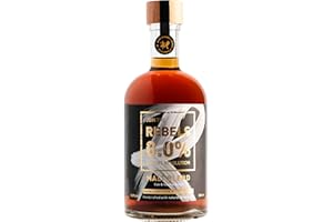 REBELS 0.0% Alternative Whisky sans alcool 500 ml | Malt Blend | Distillé deux fois pour un arôme intense | Boisson fabriqué en Suisse | Végan | Idéal pour mixer un cocktail sans alcool