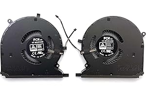 BESTPARTS New CPU+GPU Cooling Fan Replacement for Razer Blade 14" (2021) | RZ09-0370 P/N: 13207266 13207121 DFS5K123043635 FNNK DFS5K121144645 FNNL DC5V 0.5A Fan Pair Fans