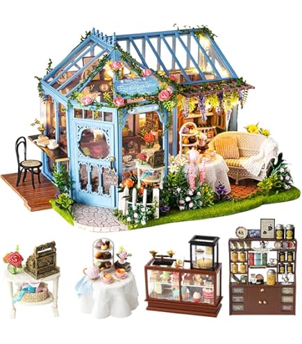 Case Prefabbricate Fsolis Miniatura Casa Delle Bambole Con Mobili