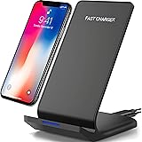 Retoo trådlös laddare Snabb 10W, snabb induktiv laddningsstation för smartphone, telefon 12/11 PRO/X / 13, Qi trådlös laddare