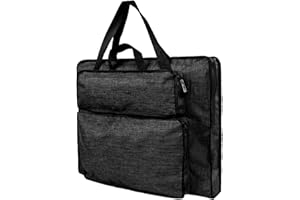 OHMILL 4K Sac de Planche Sac à Dessin Sac de Peinture Sac à Main pour Protéger Les Dessins Portable Imperméable pour Stockage et Transport Dessins et Outils de Peinture Oxford