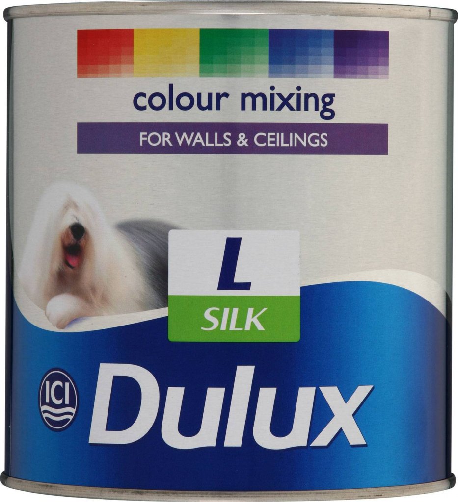 Dulux Colour Mixing Silk Base 1L Light