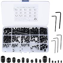 Viti In Nylon Bianco M5x10mm - 100 Pezzi, Testa Piatta, Per Applicazioni Leggere - Foto 6