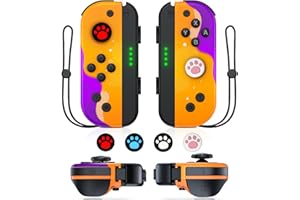 Gamrombo Wireless for Switch Controller Compatible with Switch/Lite/OLED, Replacement Switch Joystick Controller for Switch with Dual Vibration/Wake-up Function/Screenshot