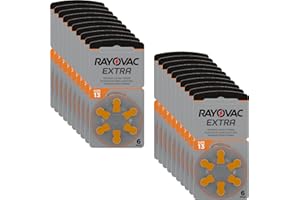 Rayovac Pour Appareils Auditifs lot de 120 piles 1.45V