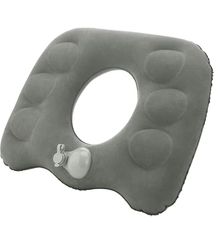 BlissTrends Donut Pillow Seat Cushion Black Chair Cushions For Postpartum Preg