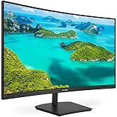 Philips 271E1SCA - 27 Zoll FHD Curved Monitor, FreeSync (1920x1080, 75 Hz, VGA HDMI) schwarz