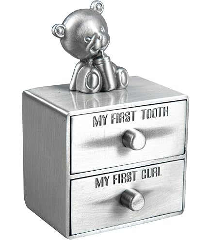 Engraved Train Money Box With Tooth & Curl Trinket Box | Forever