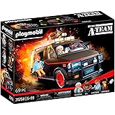 PLAYMOBIL 70750 La Furgoneta del Equipo A, Diseño icónico para Fans, coleccionistas y niños, de 5 a 99 años