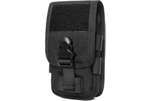 TRIWONDER Cintura a Borsello Tattico Molle, Marsupio Sportivo Militare Pounch edc, Borsa Tattica con Tasche per Sport, Caccia, Airsoft, Escursionismo, Campeggio