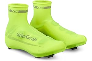GripGrab RaceAero Road Bike Summer Aero Overshoes Lightweight Thin Cycling Shoe Covers for Time Trial and Road Racing