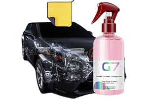 Engine Cleaner & Degreaser 100ml Kit with Microfiber Towel for Cars & Motorcycles, Heavy-Duty Engine Bay Cleaner, Grease & Grime Remover, Electrical Wiring Safe Formula, Engine External Protective