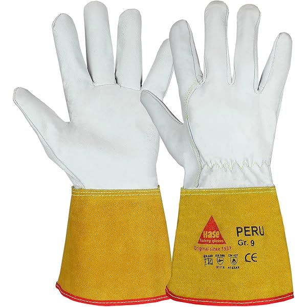 Gants De Soudure TIG DONAU SAFETY - Cuir De Chèvre Et Kevlar, Taille 11/XXL - Confort Et Protection Pour Soudage De Précision
