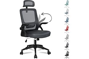 ‎ALFORDSON ALFORDSON Chair Bürostuhl ErgonomischSchreibtischstuhl 100% individuell einstellbar, Büro Stuhl, Gaming Stuhl, Computerstuhl Home Office Chair Ergonomic, Drehstuhl 180 kg,Grau
