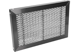 Fyearfly Honeycomb Cutting Board,Honeycomb Working Table, 300x200x22mm Honeycomb Laser Bed, Iron Laser Cutting Bed for CO2 Laser Engraver Laser Cutting Machine