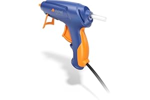 Steinel Niedrigtemperatur Klebepistole GlueMatic 1007-LT, 85° Heissklebepistole, 20x Low Temp Klebesticks 7 mm, zum Basteln und Dekorieren