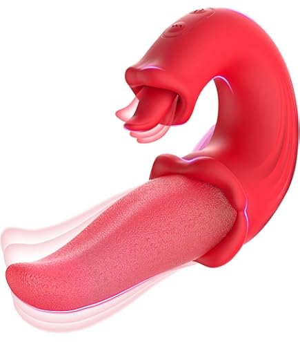 g punkt flapping vibrator mit kussfunktion & vibrierender zunge G-Punkt Vibrator Sexspielzeug main image 1