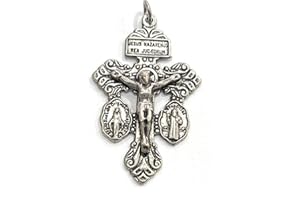 DE BUSSY Croce del Perdono con placcatura in argento da 5 micron