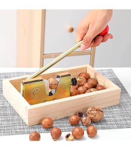 Noix De Casse-Noisette Avec Poignée En Silicone Antidérapante, Casse-Noisette En Alliage De Zinc Casse Noisette Pince Noix Casse Noix Pour Noix 54115738