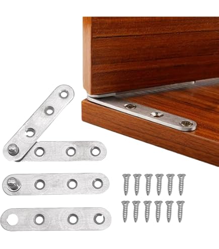 Charnière De Porte Pivotante 100mm - Acier Inoxydable - Rotation 360° - Neuf - Uxcell