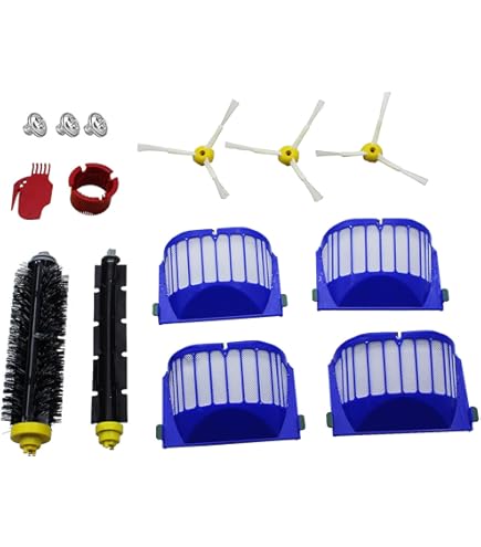 Accessori Kit Di Ricambio Per Irobot Roomba 675 676 677 655 Filtro Laterale Spazzola Rotolo Mop Roomba Scopa Pezzi Di Ricambio