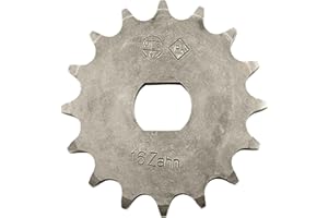 BISOMO Piñón 16 dientes accionamiento Piñón 1. Elección para Simson S50 S51 SR50 DCR-SR80 (4 – 052)