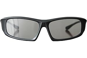ULTRABYEASYPEASYSTORE Ultra Schwarz Erwachsene Passiv 3D Brille Passiv TV Kinoprojektoren RealD (3)