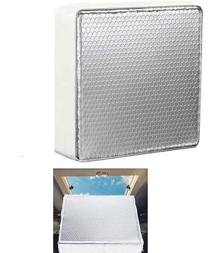 RV Vent Insulator, 14″x14″x3″ Inflatable RV Skylight Cover - View #11