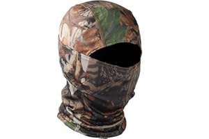 Clenp Cagoule chaude, protection intégrale unisexe avec imprimé camouflage pour le cyclisme, le plein air, le cyclisme