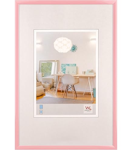 Icona Bay Cornice Portafoto Rosa 20x25 Cm – Legno Massello Stile Scandinavo Collezione Pizzazz