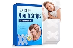 NAILGELER 120 Stück Mouth Tape for Sleeping, Schlaf Tape, Mundpflaster, Anti Schnarch Pflaster, Helfen Schnarchen zu Reduzieren für Besser Schlafen Und Atmen