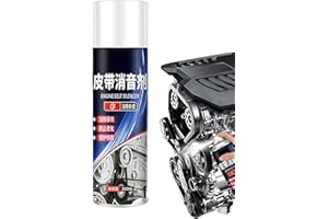 VGVGAJ Spray d'habillage de Courroie Automobile,Habillage de Courroie | Silencieux de Courroie Moteur | Ceinture grinçante, Spray Anti-Bruit, Pansement, Spray Brillant, lubrifiant pour l'entretien, 360ml