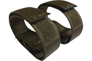 ‎REDAPRIC Sling Adapter Universal einstellbare Gewehr Sling Befestigung Heavy Duty D Ring Loop Schultergurt Befestigung für die Jagd, 2 Pack