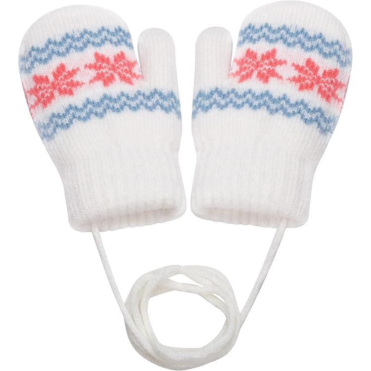 3 Paires De Gants/Moufles Enfant Hiver - Toison Chaude - Cadeau Noël Idéal