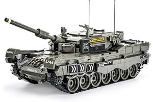 URGEAR Carro Armato Modello Blocchi da Costruzione 1756Pz per Adulti Veicoli Militari Armati Tank Mattoncini MOC Giocattoli Set per Regalo di Compleanno per Uomini Donne e Ragazzi Compatibile con LEGO