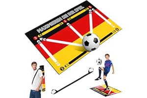 YAOZUP Alfombra Entrenamiento Futbol | 60x90cm Tapete de Fútbol Antideslizante y Silenciosa - Mejora Técnicas, Control y Precisión en Entrenamiento | Ideal para Casa, Campo o Práctica Profesional