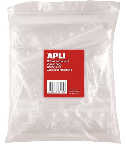 Bustine Trasparenti Sacchetti Polietilene Con Chiusura A Cursore