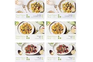 PRSS 100% COLD PRESSED Press Healthfoods, Gluten-Free Ready Meal Bundle, 6 High Protein Plant-Based Meals, Low Fat and High Fibre Meal Options, Micvac Technology, 100% Natural Ingredients, Vegan, Recyclable Packaging
