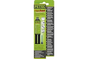 ‎PETEC PETEC PlastBond 2 Komponenten Kleber Kunststoffkleber extra stark 24 ml + Mischrohr. Zwei Komponentenkleber zum Kleben von Kunststoff, Metall 98325