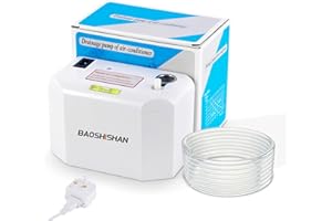 BAOSHISHAN Condensate Pump 24L/H Condensate Lifting System with Overflow Alarm,5M Hose,200ML Water Reservoir,Condensation Pump for 7KW Power Air Conditioning Systems