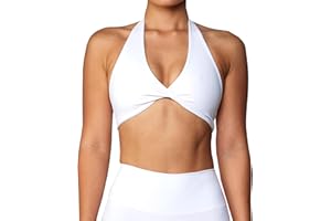 Navneet Sujetador Deportivo Mujer Sin Espalda y Espalda Descubierta - Top Deportivo Ropa Deporte