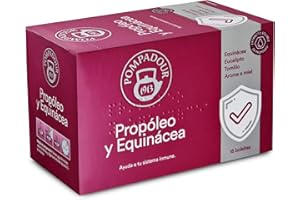 Pompadour | Propóleo y Equinácea | Ayuda a tu Sistema Inmune | 15 Bolsitas de 2 Gr