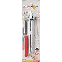 Pigeon Gas Lighter Super with Stand & Free Knife