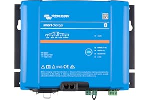 Victron Energy Smart IP43 12-Volt 50 amp 230V, 3 Caricabatterie, Bluetooth